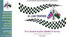 Desktop Screenshot of hilinetrophies.com
