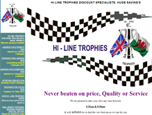 Tablet Screenshot of hilinetrophies.com